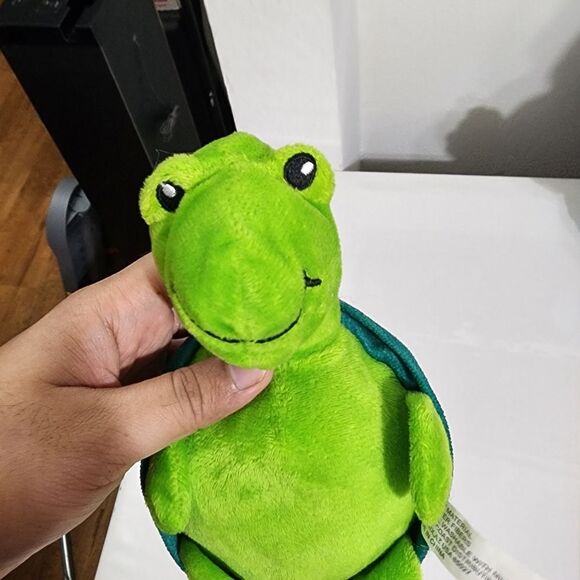 Kids Cute Mini Baby Green Soft Turtle Plush FREE with $30 Bundle Purchase - Picture 4 of 8